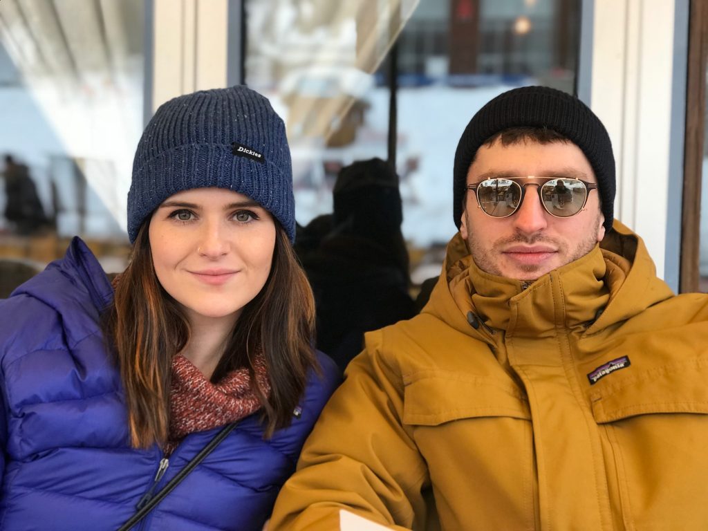 Tim & Briony in La Plagne