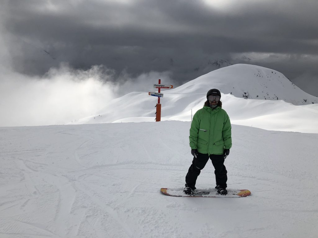 Pete on the Piste