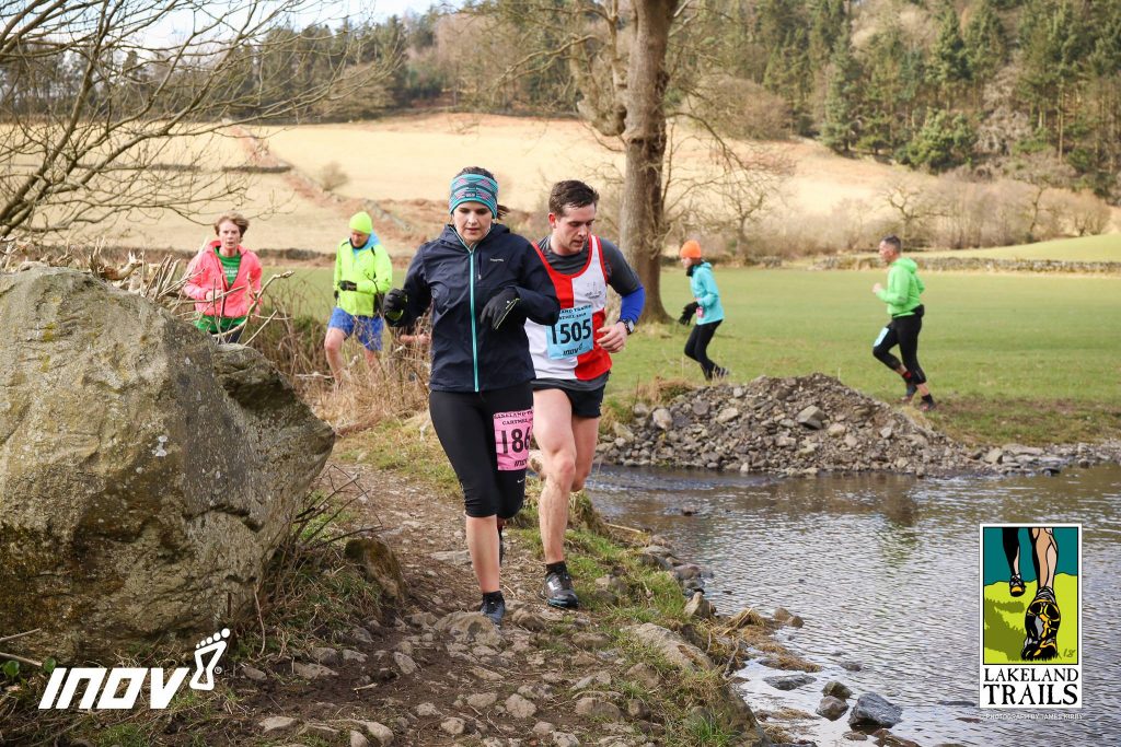 Briony Harrison running Cartmel 10km