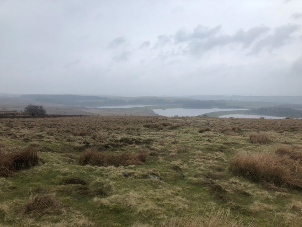 Redmires Reservoir from Rud Hill