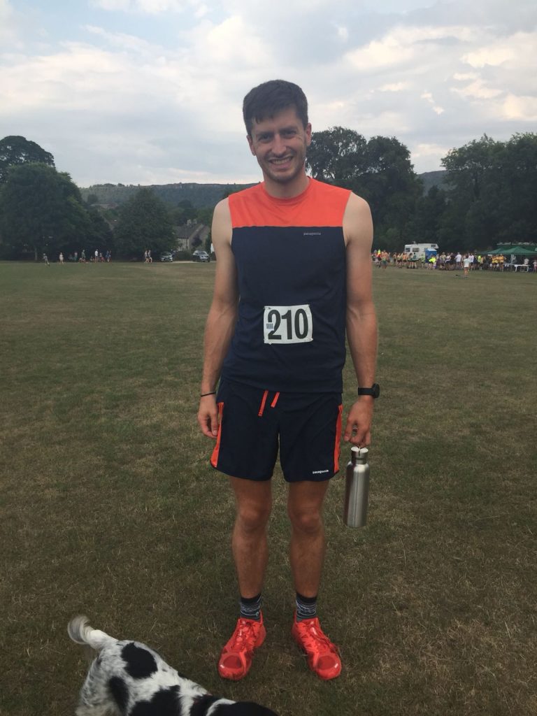 Fired up, Ready to go. Stoney Middleton Fell Race