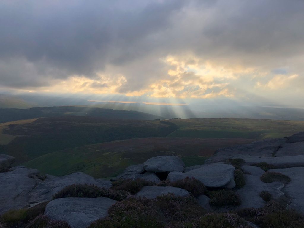 Near the top of Salt Cellar