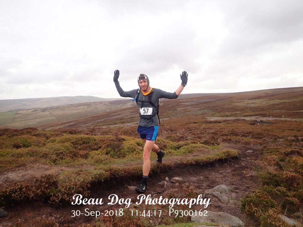 Tim Slack Running at Groovy Kinder Love Fell Race
