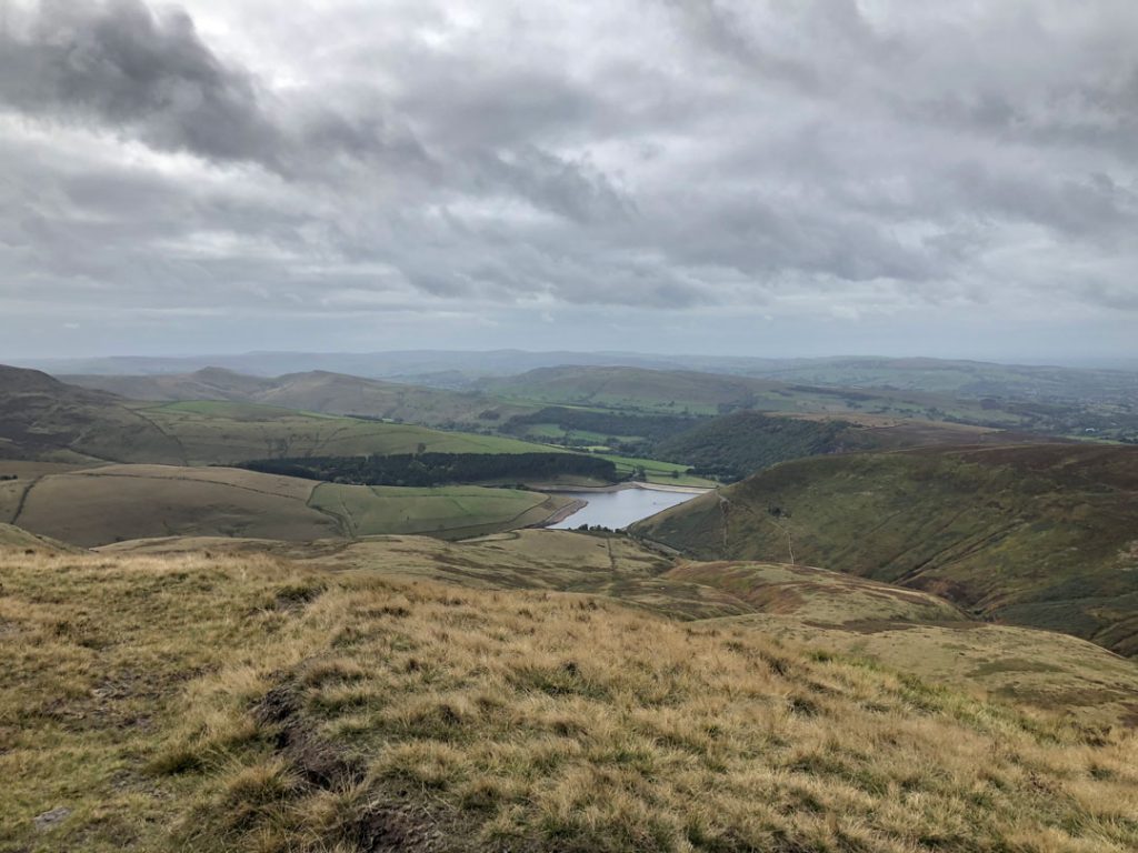 Kinder Reservoir from Kinder Low