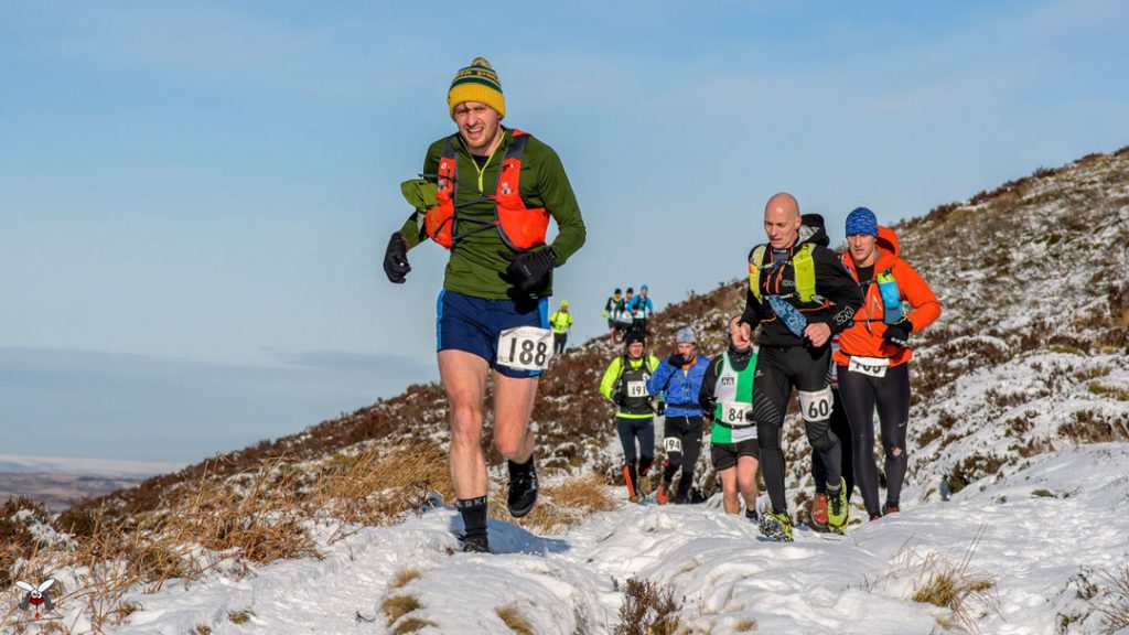 Tim Slack running Mickleden Straddle 2019